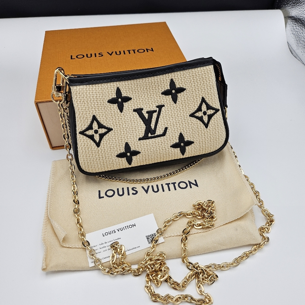 Brand new authentic limited edition Louis Vuitton mini pochette - Picture 10 of 15